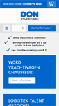 Mobile Screenshot of donopleidingen.nl